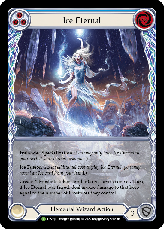 Ice Eternal [LGS110] (Promo)  Rainbow Foil | Arkham Games and Comics