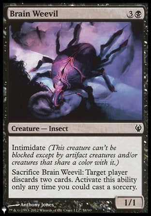 Brain Weevil [The List] | Arkham Games and Comics