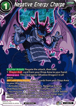 Negative Energy Charge (Tournament Pack Vol. 8) (P-389) [Tournament Promotion Cards] | Arkham Games and Comics