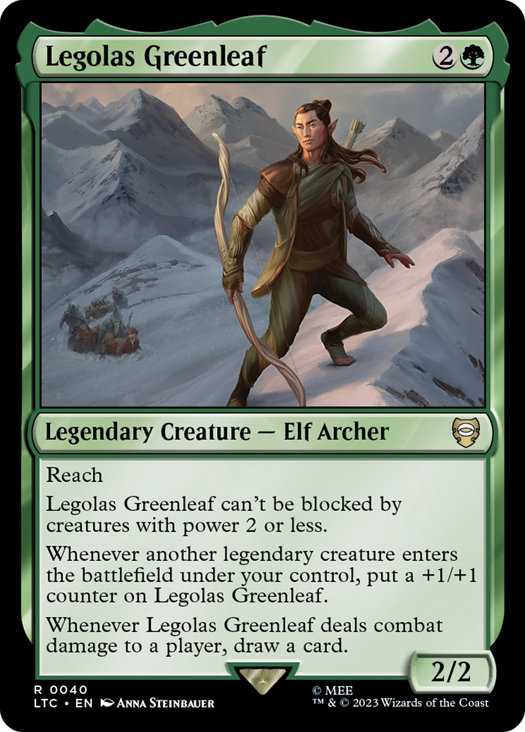 Legolas Greenleaf [The Lord of the Rings: Tales of Middle-Earth Commander] | Arkham Games and Comics