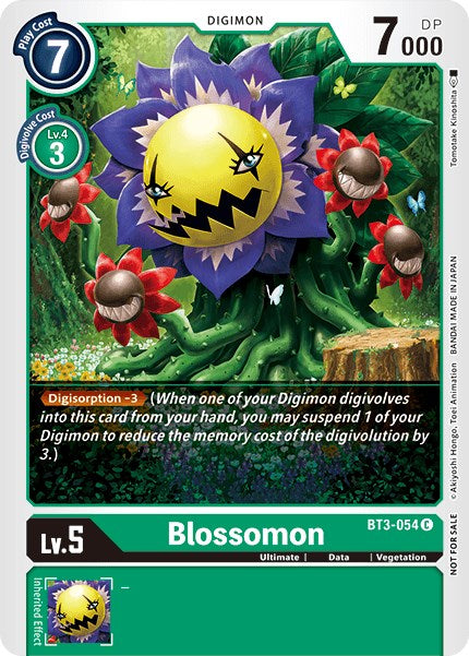 Blossomon [BT3-054] (Tamer Party Vol. 5) [Release Special Booster Promos] | Arkham Games and Comics