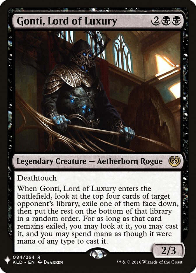 Gonti, Lord of Luxury [Mystery Booster] | Arkham Games and Comics