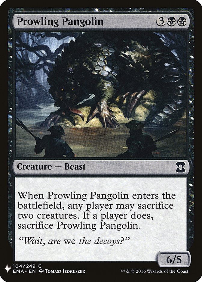 Prowling Pangolin [Mystery Booster] | Arkham Games and Comics