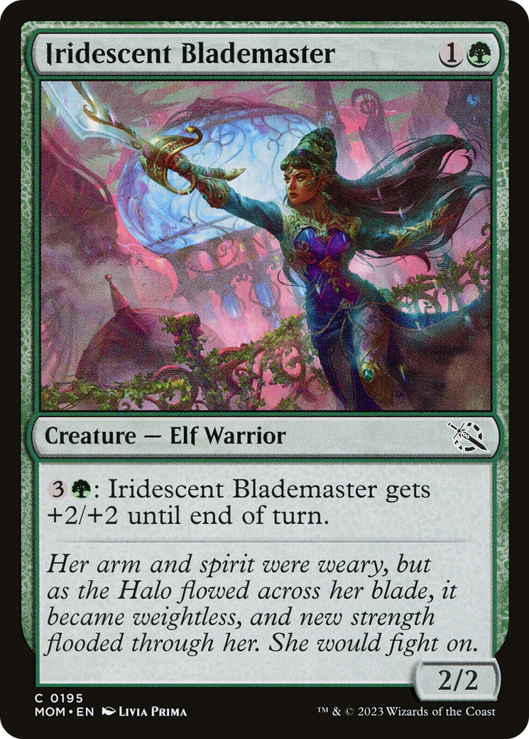 Iridescent Blademaster [March of the Machine] | Arkham Games and Comics