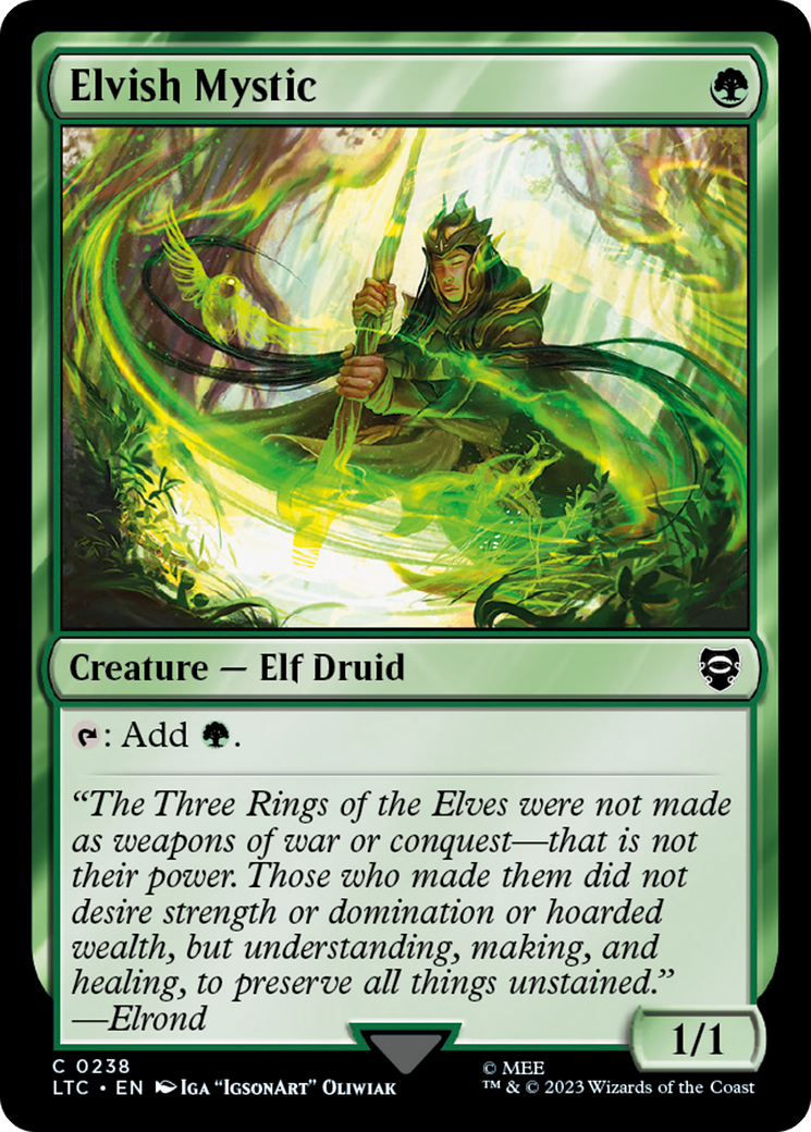 Elvish Mystic [The Lord of the Rings: Tales of Middle-Earth Commander] | Arkham Games and Comics