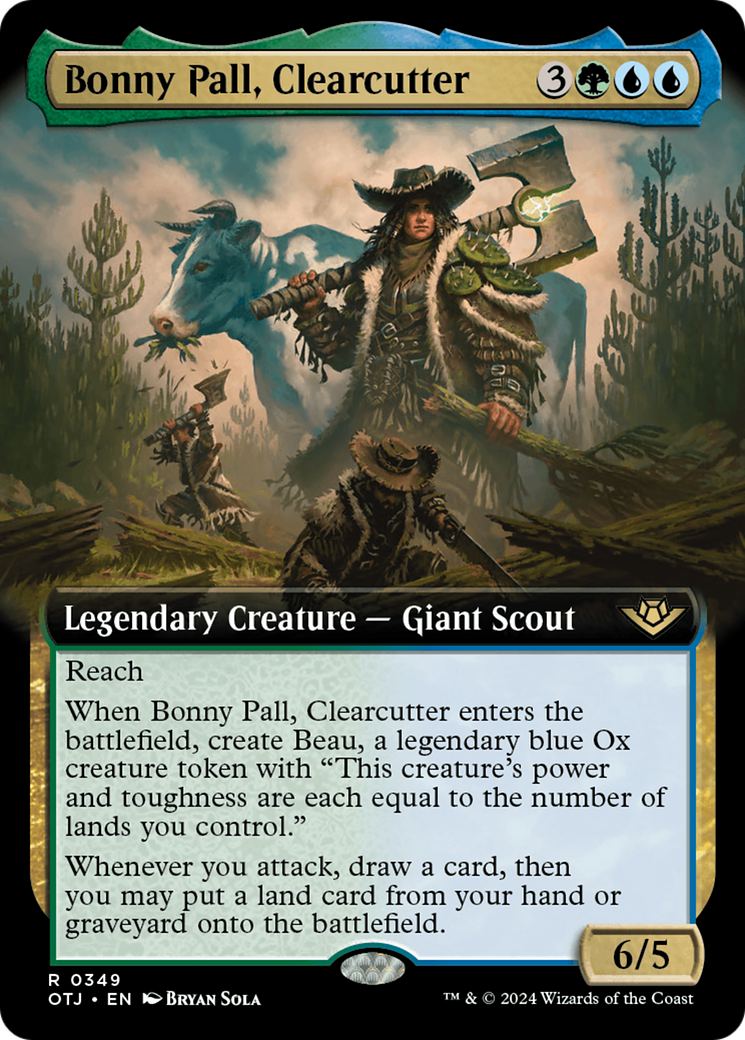 Bonny Pall, Clearcutter (Extended Art) [Outlaws of Thunder Junction] | Arkham Games and Comics