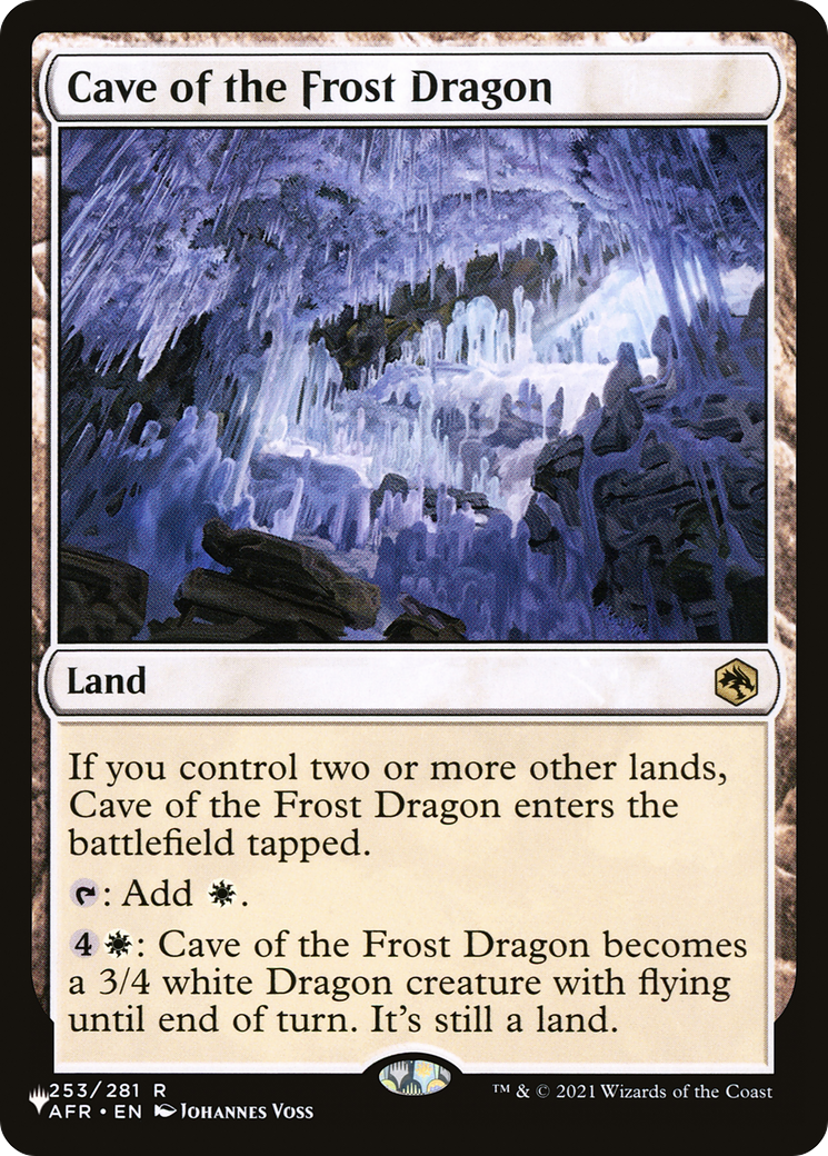 Cave of the Frost Dragon [The List] | Arkham Games and Comics