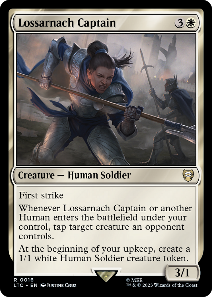 Lossarnach Captain [The Lord of the Rings: Tales of Middle-Earth Commander] | Arkham Games and Comics