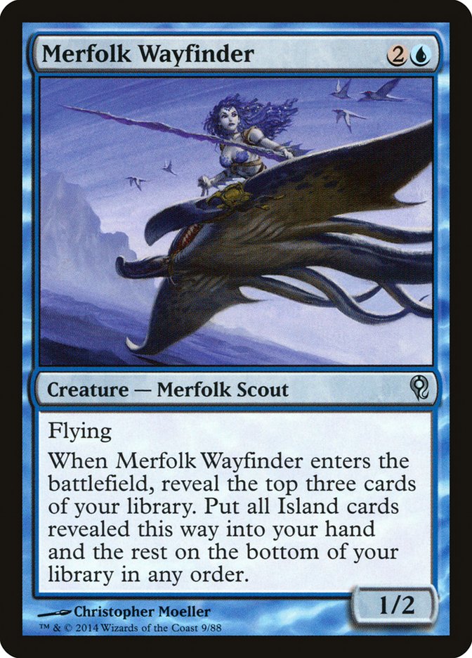 Merfolk Wayfinder [Duel Decks: Jace vs. Vraska] | Arkham Games and Comics