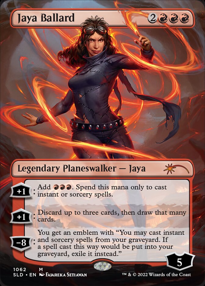 Jaya Ballard (Borderless) [Secret Lair Drop Series] | Arkham Games and Comics