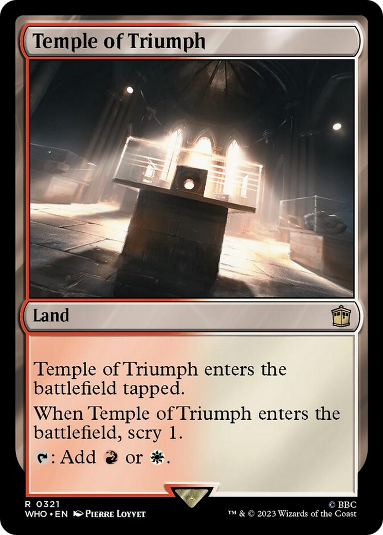 Temple of Triumph [Doctor Who] | Arkham Games and Comics