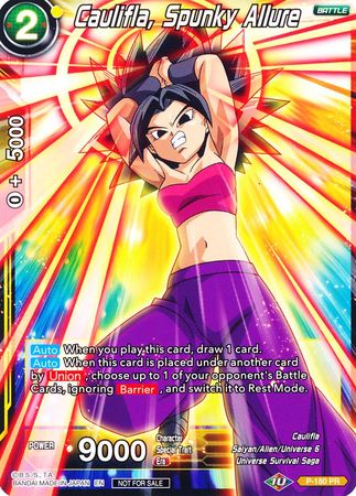 Caulifla, Spunky Allure (P-180) [Promotion Cards] | Arkham Games and Comics