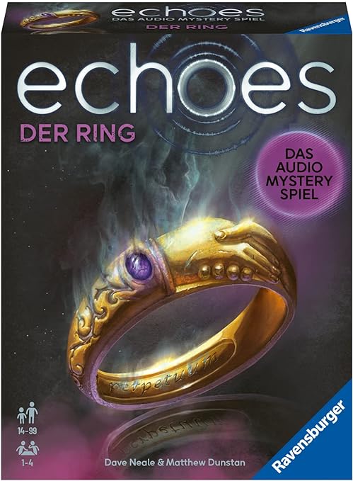 Ravensburger Echoes The Cursed Ring Audio Murder Mystery Game | Arkham Games and Comics