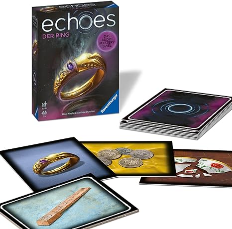 Ravensburger Echoes The Cursed Ring Audio Murder Mystery Game | Arkham Games and Comics