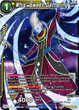 Whis, Sweet Gathering (P-324) [Tournament Promotion Cards] | Arkham Games and Comics