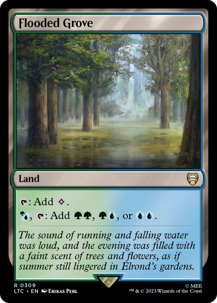 Flooded Grove [The Lord of the Rings: Tales of Middle-Earth Commander] | Arkham Games and Comics