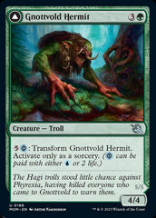 Gnottvold Hermit // Chrome Host Hulk [March of the Machine] | Arkham Games and Comics