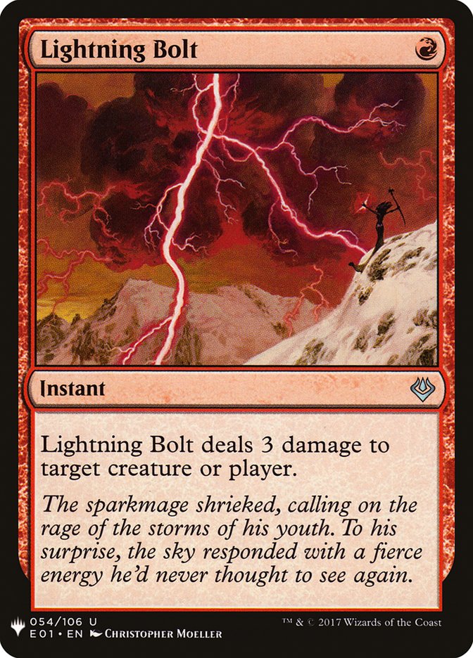 Lightning Bolt [Mystery Booster] | Arkham Games and Comics