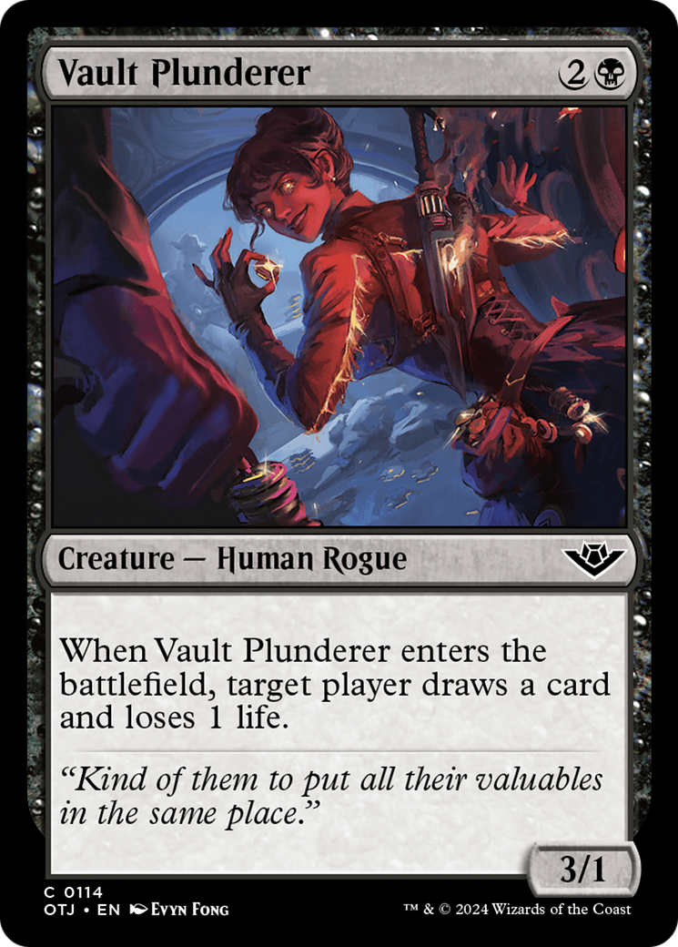 Vault Plunderer [Outlaws of Thunder Junction] | Arkham Games and Comics