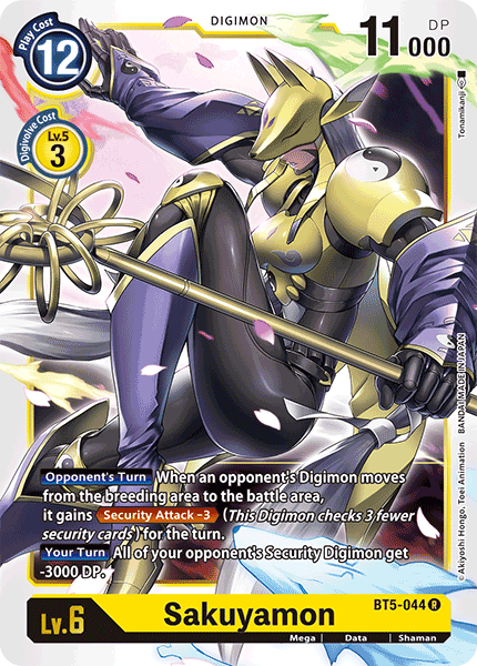 Sakuyamon [BT5-044] [Battle of Omni] | Arkham Games and Comics