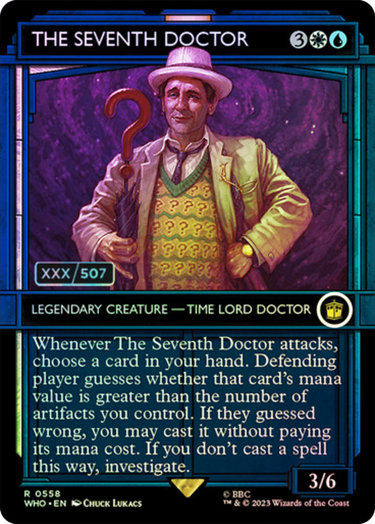 The Seventh Doctor (Serial Numbered) [Doctor Who] | Arkham Games and Comics