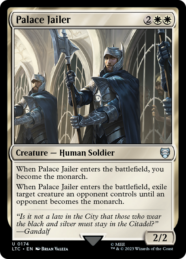 Palace Jailer [The Lord of the Rings: Tales of Middle-Earth Commander] | Arkham Games and Comics