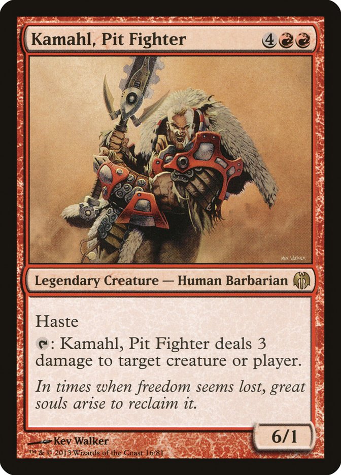 Kamahl, Pit Fighter [Duel Decks: Heroes vs. Monsters] | Arkham Games and Comics