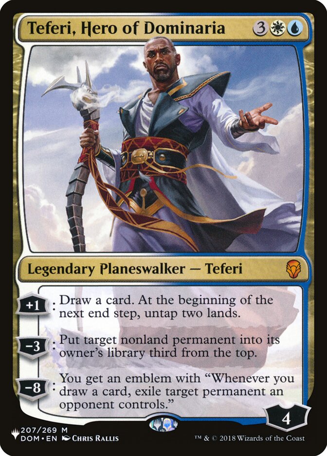 Teferi, Hero of Dominaria [The List] | Arkham Games and Comics