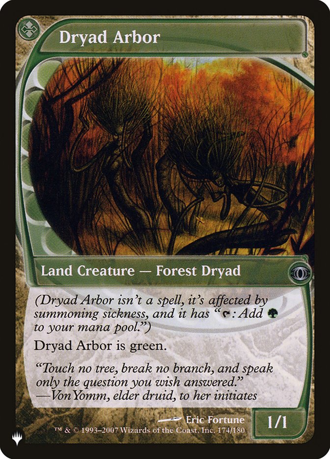 Dryad Arbor [The List] | Arkham Games and Comics