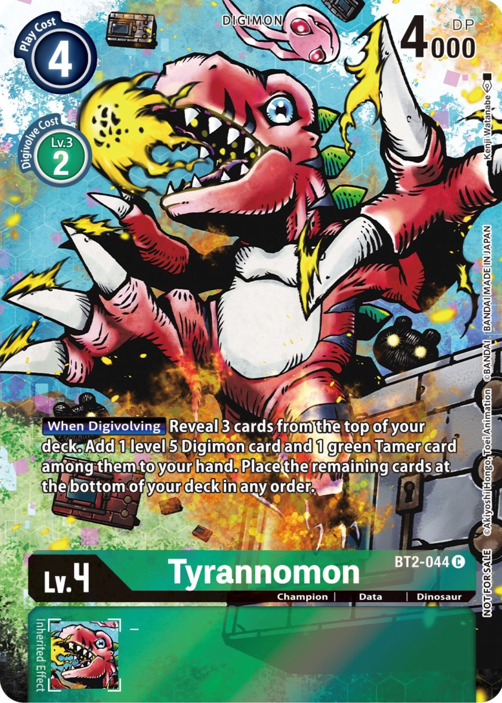 Tyrannomon [BT2-044] (25th Special Memorial Pack) [Release Special Booster Promos] | Arkham Games and Comics