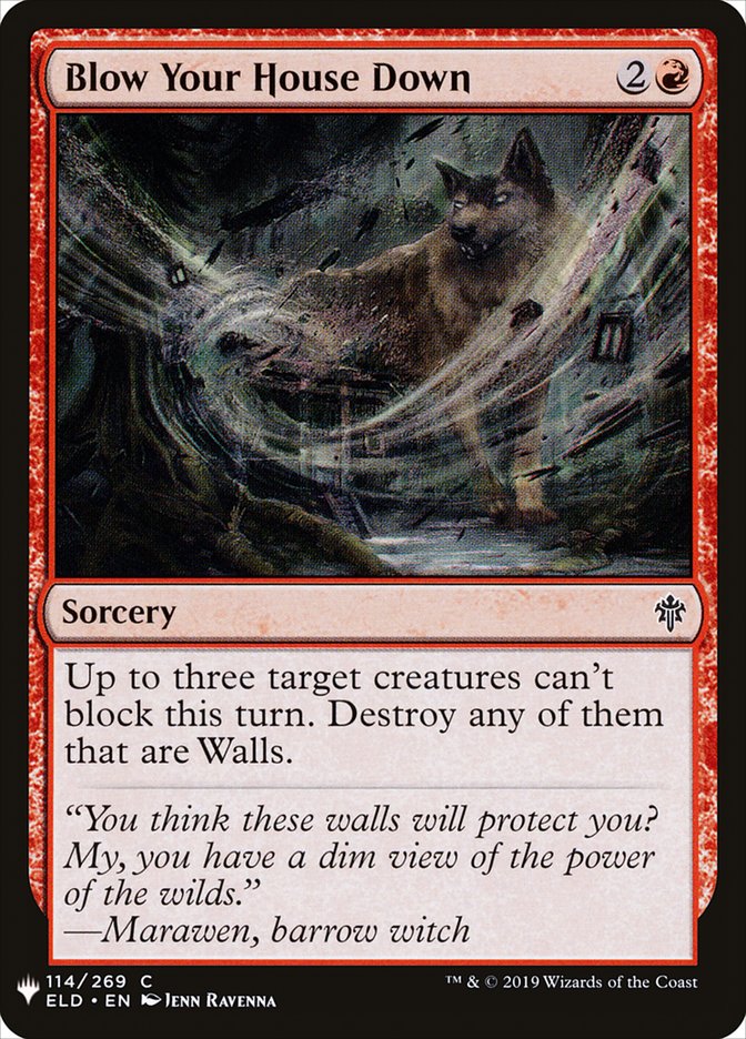 Blow Your House Down [Mystery Booster] | Arkham Games and Comics