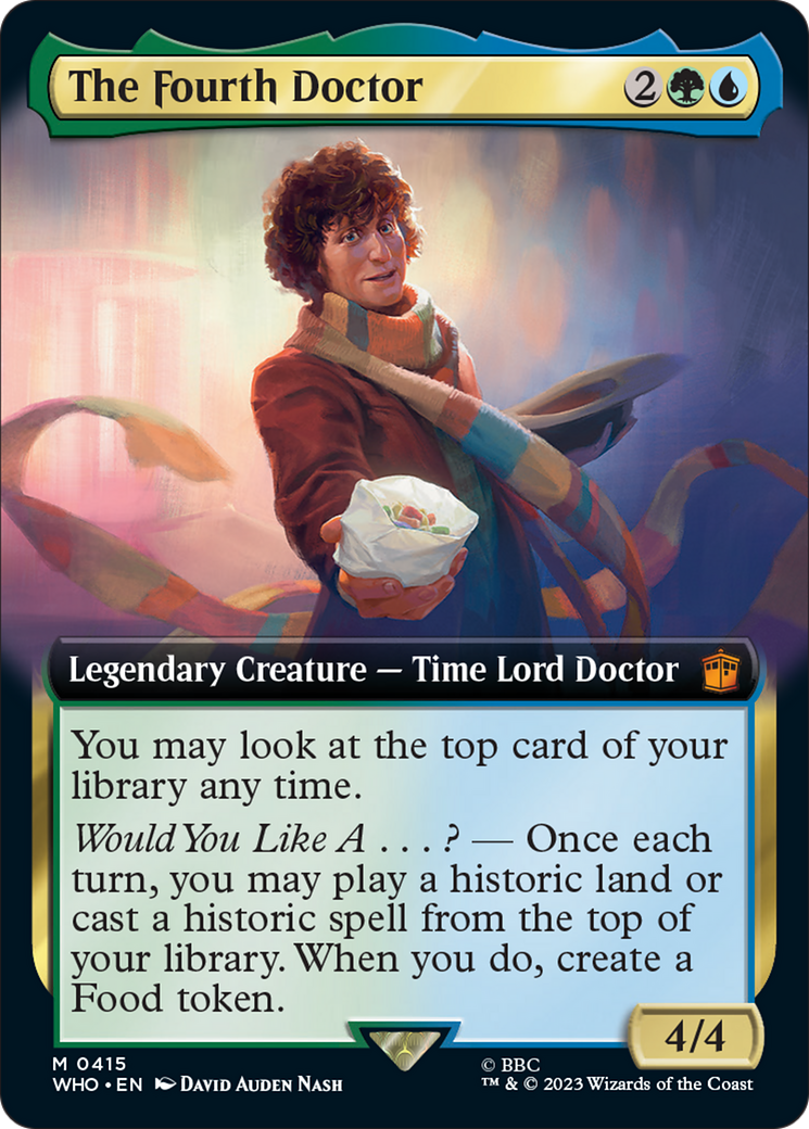 The Fourth Doctor (Extended Art) [Doctor Who] | Arkham Games and Comics