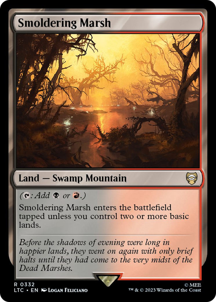 Smoldering Marsh [The Lord of the Rings: Tales of Middle-Earth Commander] | Arkham Games and Comics