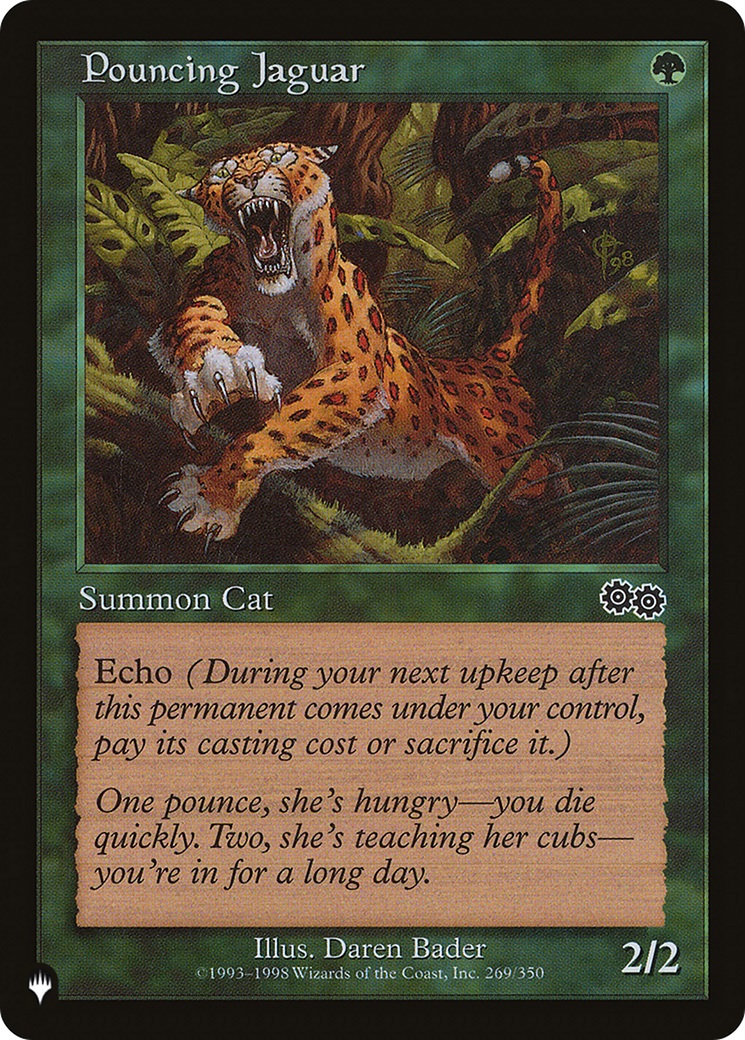 Pouncing Jaguar [The List] | Arkham Games and Comics