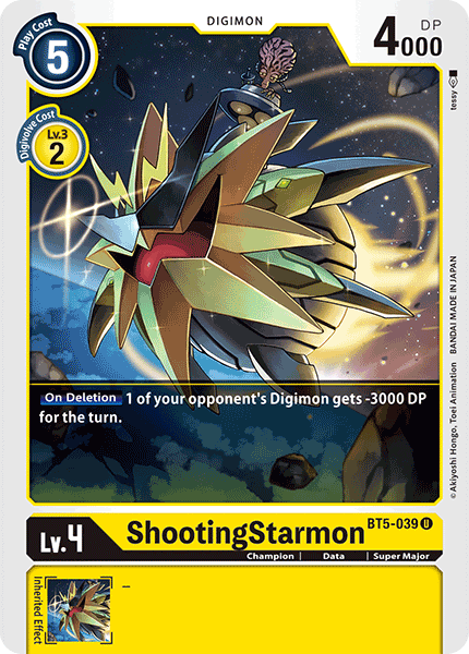 ShootingStarmon [BT5-039] [Battle of Omni] | Arkham Games and Comics