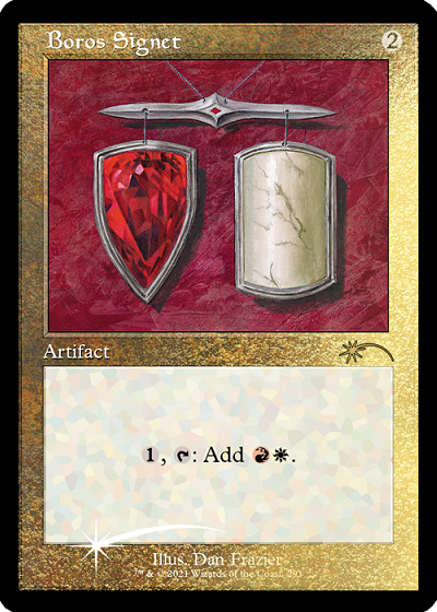 Boros Signet (Retro) (Foil Etched) [Secret Lair Drop Series] | Arkham Games and Comics