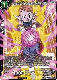 Supreme Kai of Time, Summoned from Another Dimension (Unison Warrior Series Tournament Pack Vol.3) (P-288) [Tournament Promotion Cards] | Arkham Games and Comics