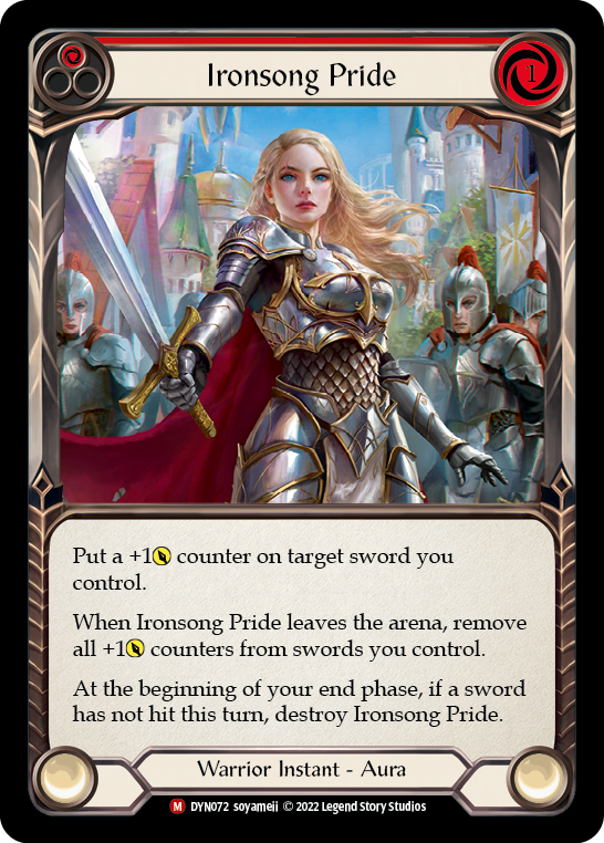 Ironsong Pride [DYN072] (Dynasty)  Rainbow Foil | Arkham Games and Comics