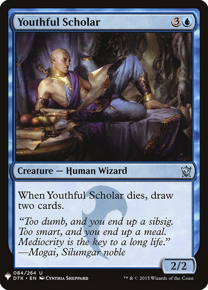 Youthful Scholar [Mystery Booster] | Arkham Games and Comics