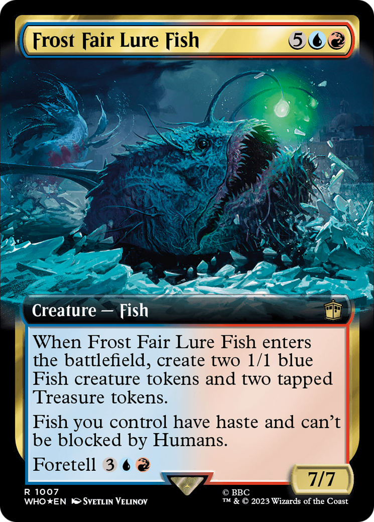 Frost Fair Lure Fish (Extended Art) (Surge Foil) [Doctor Who] | Arkham Games and Comics