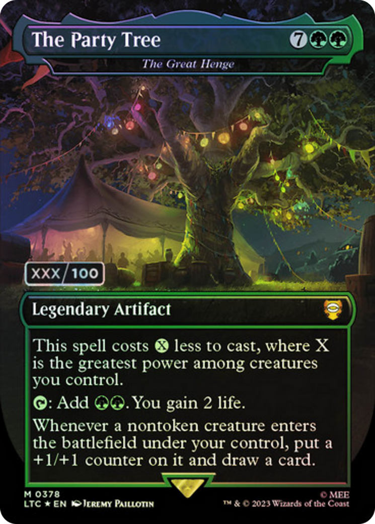 The Party Tree - The Great Henge (Serialized) [The Lord of the Rings: Tales of Middle-Earth Commander] | Arkham Games and Comics