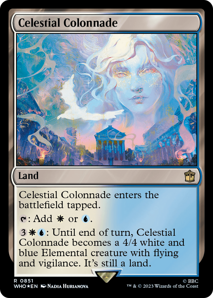 Celestial Colonnade (Surge Foil) [Doctor Who] | Arkham Games and Comics