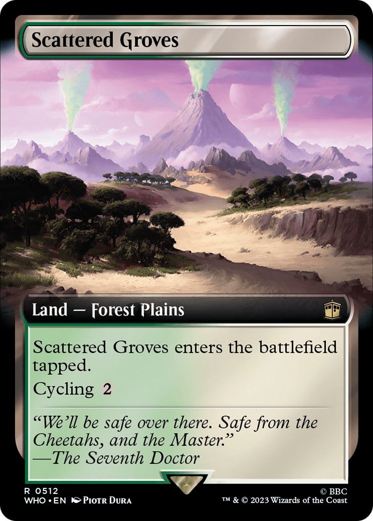 Scattered Groves (Extended Art) [Doctor Who] | Arkham Games and Comics
