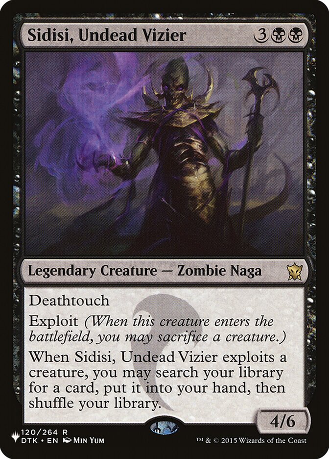 Sidisi, Undead Vizier [The List] | Arkham Games and Comics