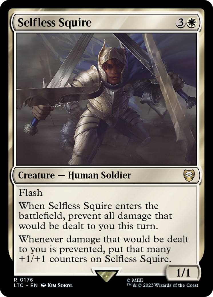 Selfless Squire [The Lord of the Rings: Tales of Middle-Earth Commander] | Arkham Games and Comics