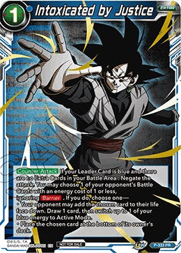 Intoxicated by Justice (Gold Stamped) (P-333) [Tournament Promotion Cards] | Arkham Games and Comics