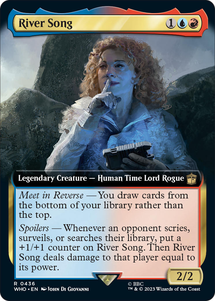 River Song (Extended Art) [Doctor Who] | Arkham Games and Comics