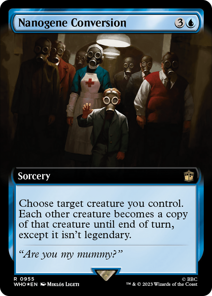 Nanogene Conversion (Extended Art) (Surge Foil) [Doctor Who] | Arkham Games and Comics