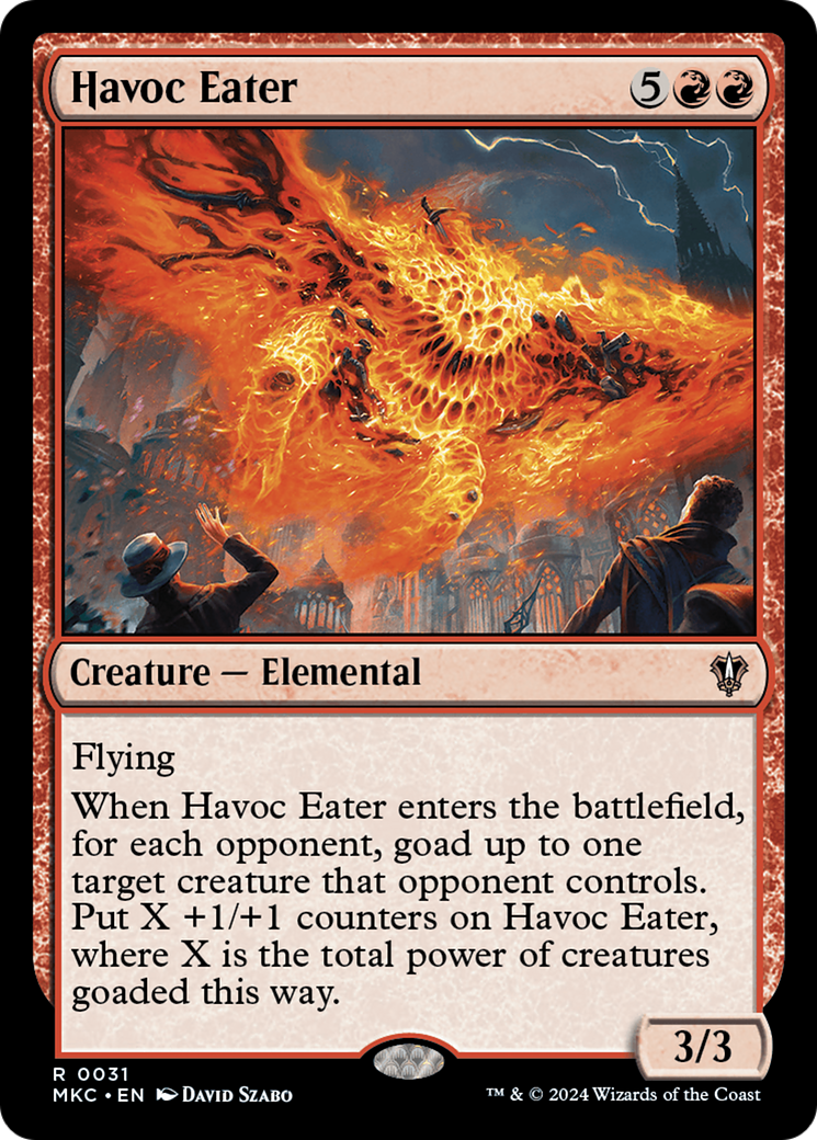 Havoc Eater [Murders at Karlov Manor Commander] | Arkham Games and Comics
