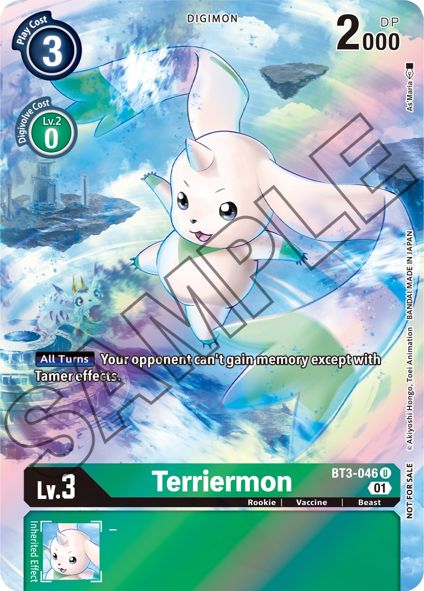 Terriermon [BT3-046] (Tamer's Card Set 1) [Release Special Booster Promos] | Arkham Games and Comics